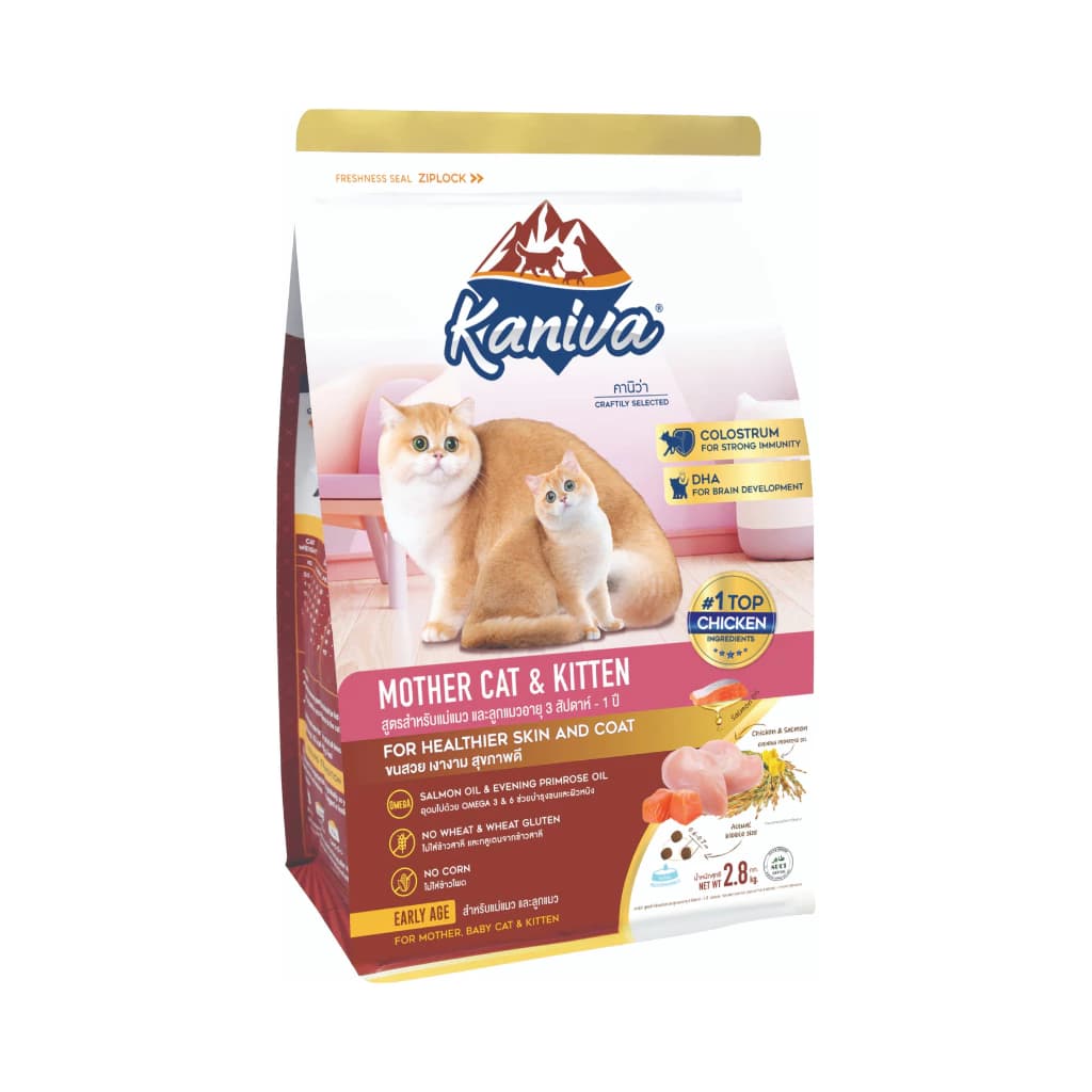 Kaniva Mother & Kitten For Healthier Skin & Coat 2.8kg Pack