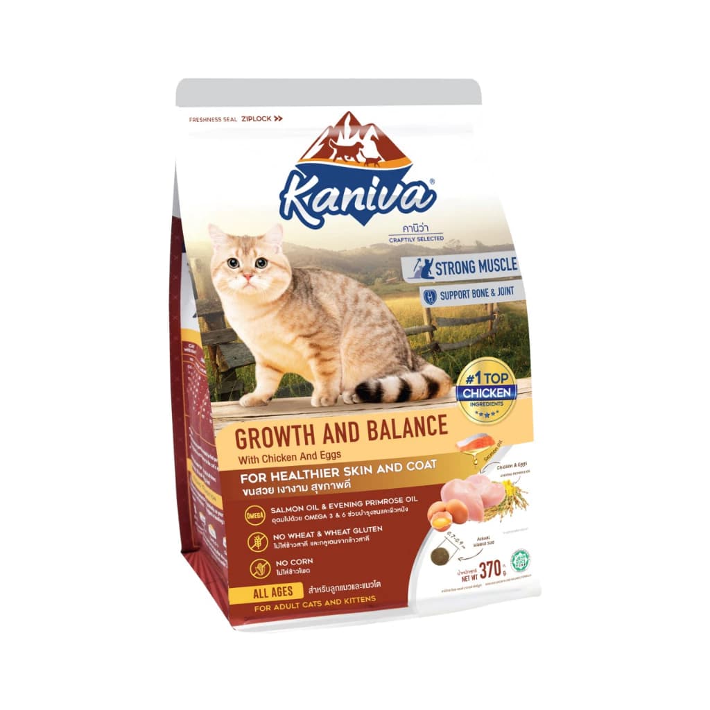 Kaniva Growth & Balance With Chicken & Eggs 370g Pack
