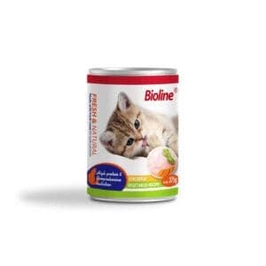 Bioline Chicken & Vegitables Recipe 375g Can