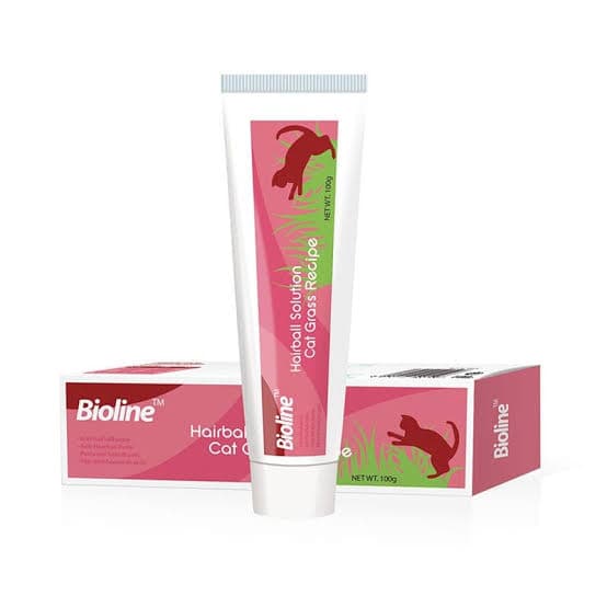 Bioline Hairball Solution Gel For Cats 100g Btl