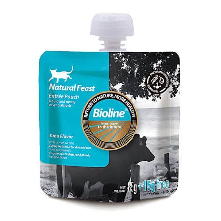 Bioline Natural Feast Tuna Flavor 85g Pack