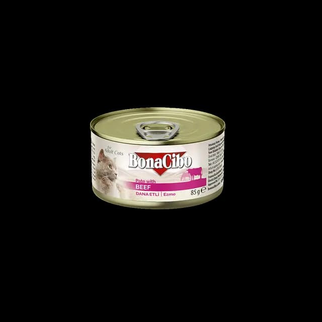 Bonacibo Adult Beef Pate 85g Can