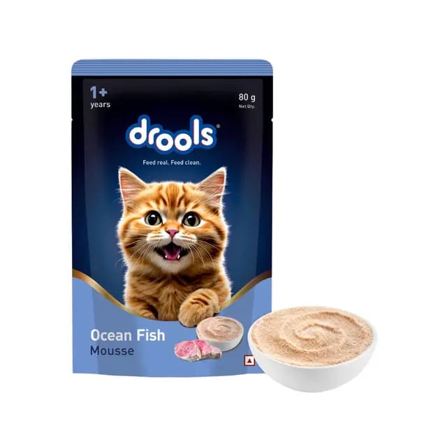 Drools Adult Ocean Fish Mousse 80g Pack