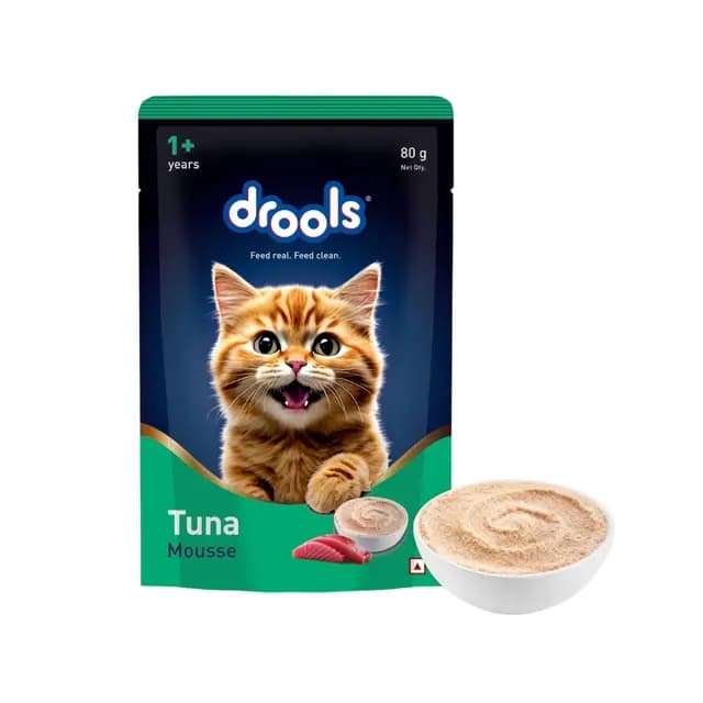Drools Adult Tuna Mousse 80g Pack