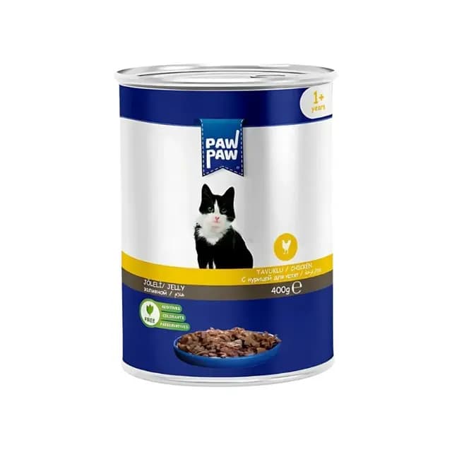 Paw Paw Adult Chicken In Jelly 400g Can