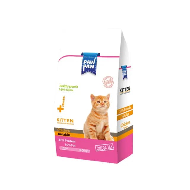 Paw Paw Kitten Chicken 1.5kg Pack