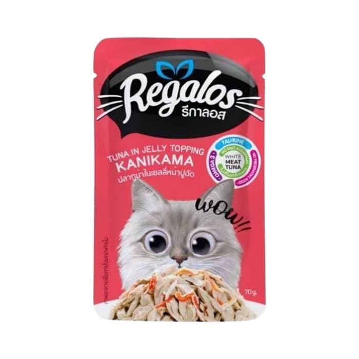 Regalos Tuna In Jelly Topping Kanikama 70g Pack