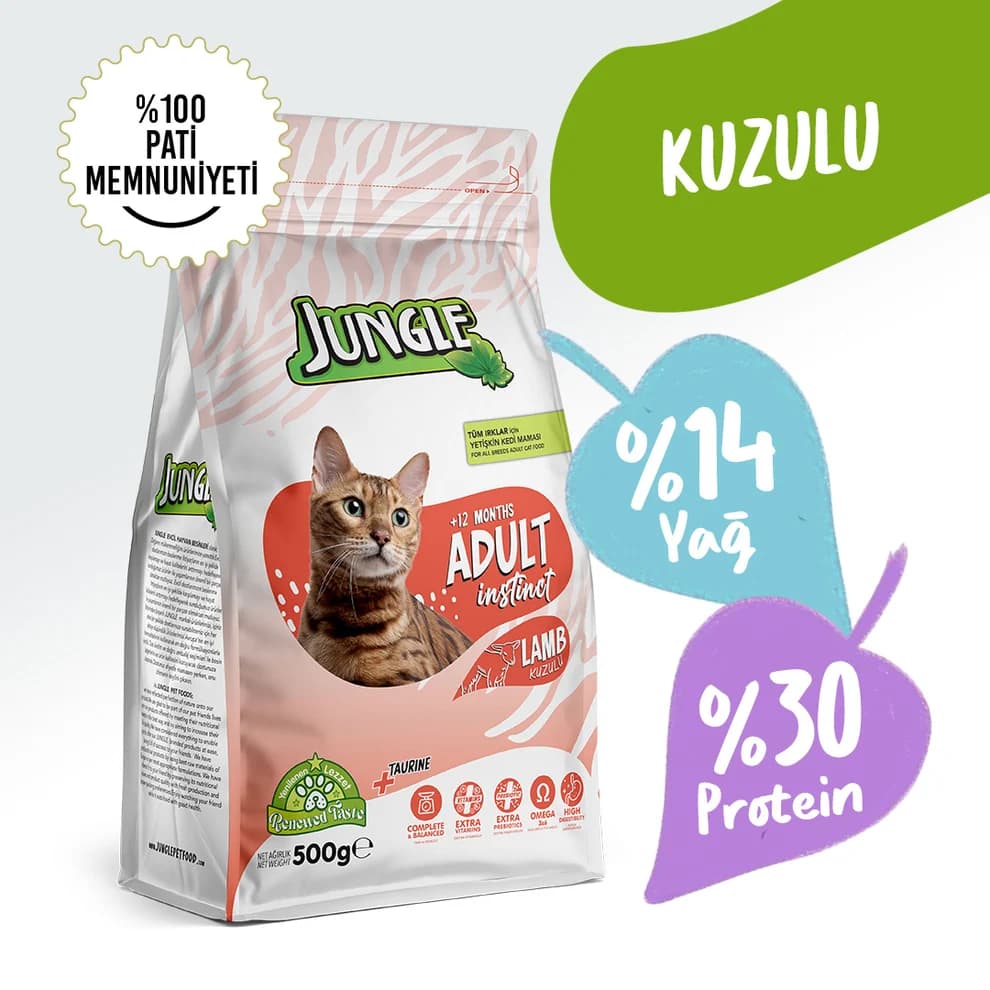 Jungle Adult Lamb 500g Pack