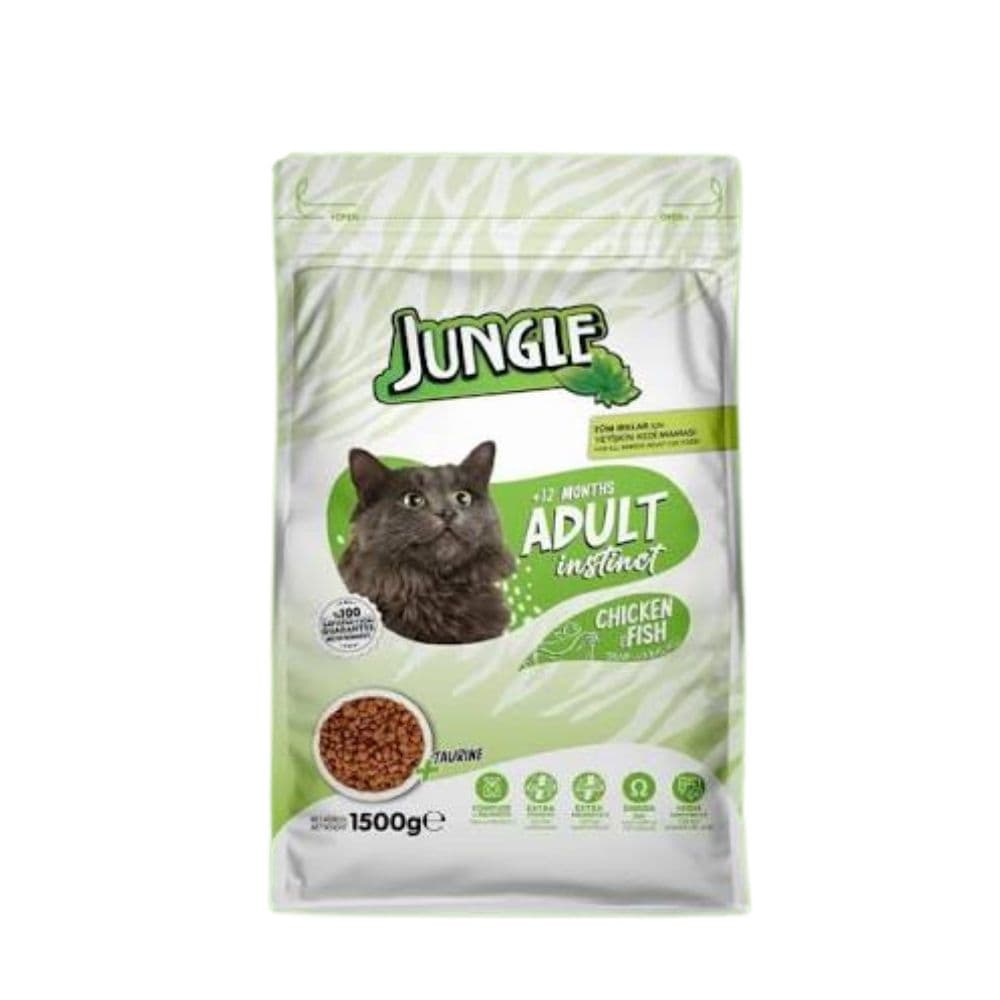 Jungle Adult Chicken & Fish 1.5kg Pack