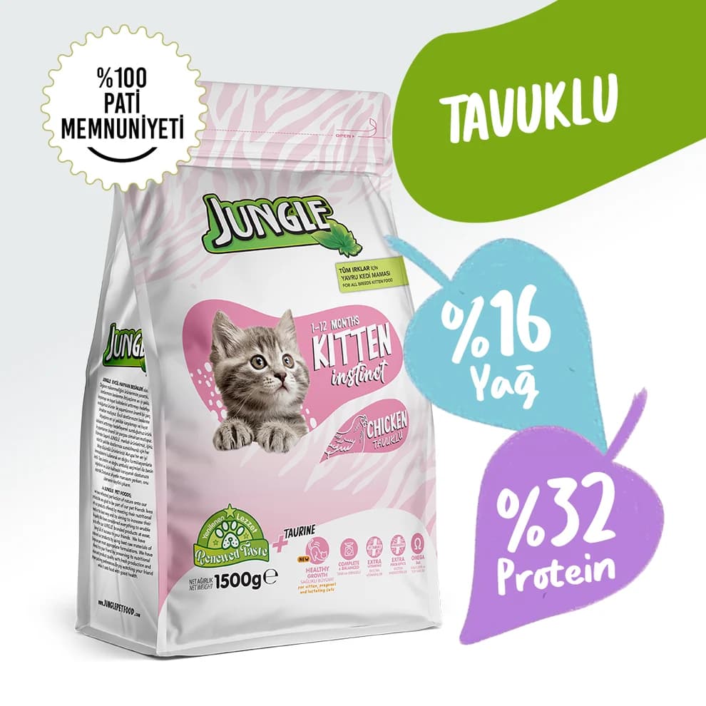 Jungle Kitten Chicken 1.5kg Pack