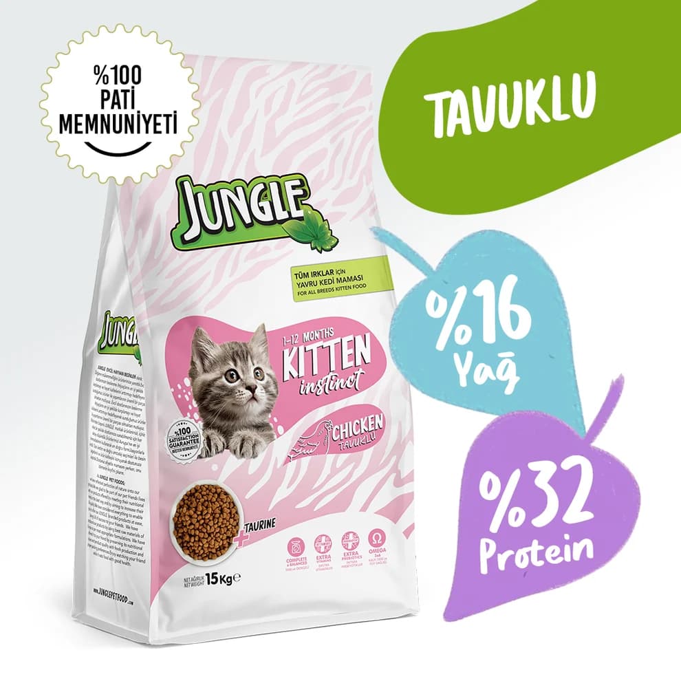 Jungle Kitten Chicken 15kg Pack