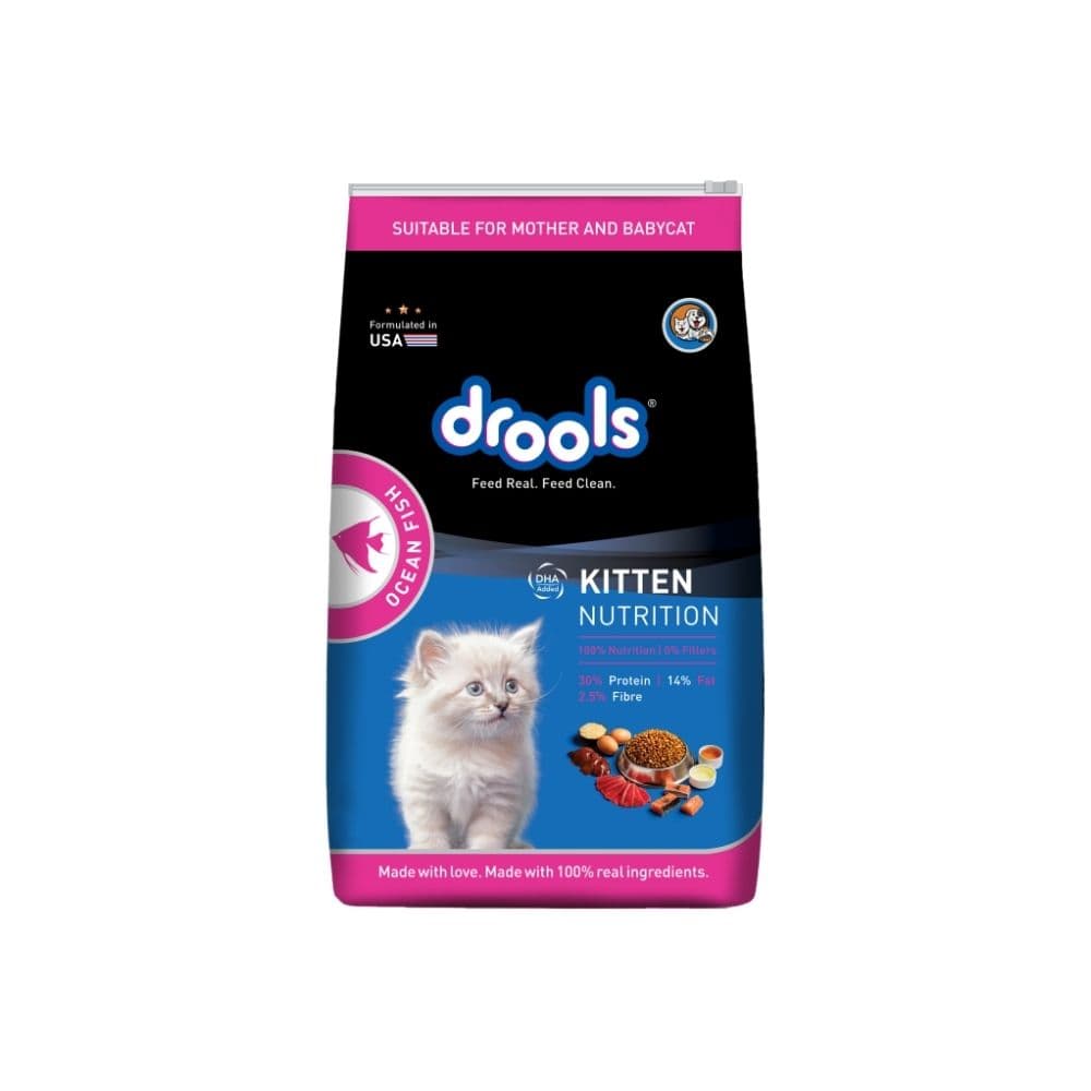 Drools Kitten Ocean Fish 1.2kg Pack