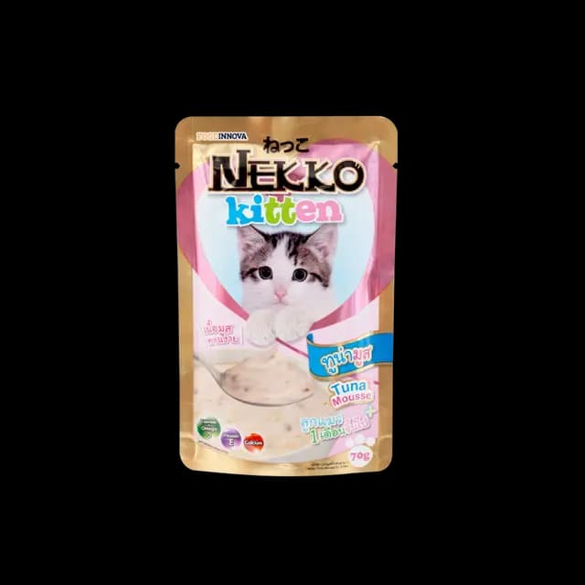 Nekko Kitten Tuna Mouse In Jelly 70g Pkt ( NP 18 )