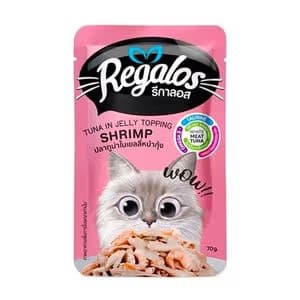 Regalos Tuna In Jelly Topping Shrimp 70g Pack