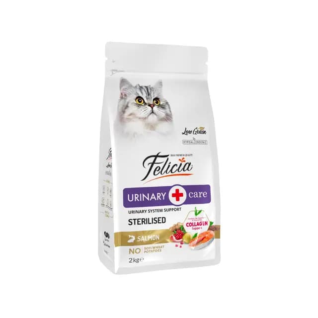 Felicia Adult URINARY Care Sterlised With Salmon (Low Grain) 2kg Pack